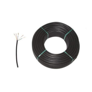 Cabo 5X0,75mm (Branco + Amarelo + Preto + Vermelho +  Azul)